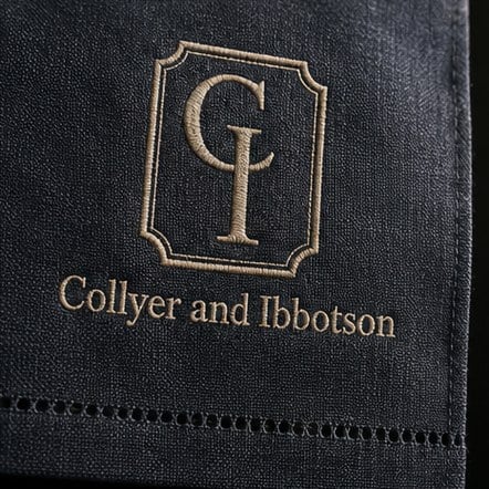 Branded table runners with logo