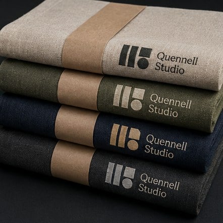 Promotional custom table runners with company logo